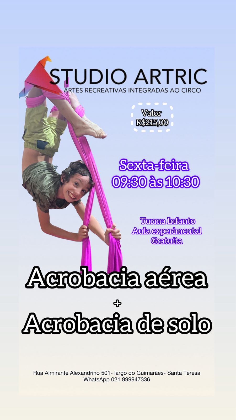 Acrobacia de Solo + Aérea